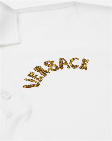 versace kids polo|Versace kids skirt.